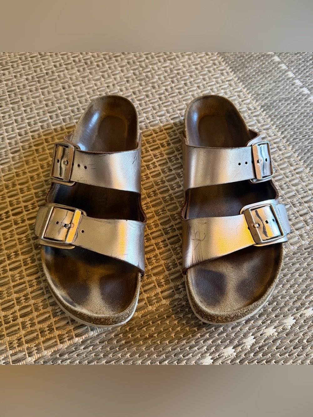 Birkenstock Arizona Soft Footbed - rose gold color - size 41